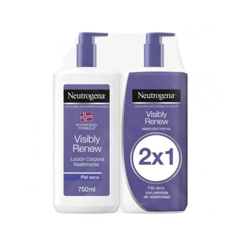 Neutrogena Duplo Visibly Renew Hydratačný a spevňujúci telový krém, 750 ml