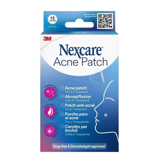 Nexcare náplasť na akné 12 mm, 15 ks.