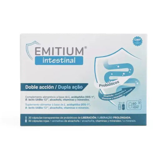 Niam Emitium Intestinal 30+30 vegetariánskych kapsúl