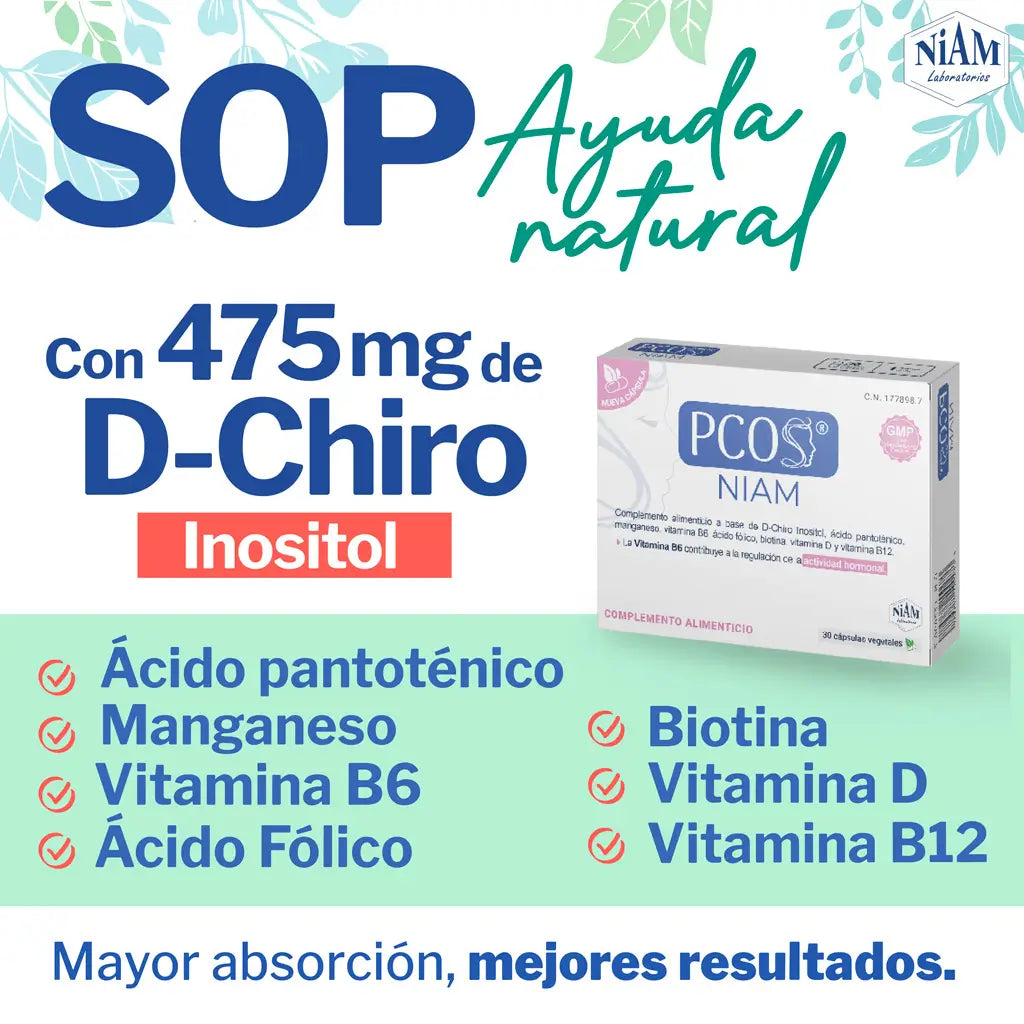 Niam PCOS, 30 kapsúl.