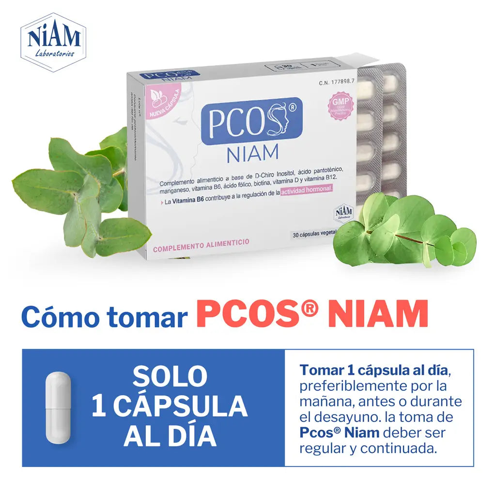 Niam PCOS, 30 kapsúl.