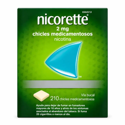 Nicorette 2 mg, 210 žuvačiek