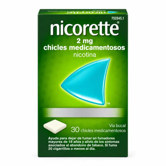 Nicorette 2 mg, 30 žuvačiek