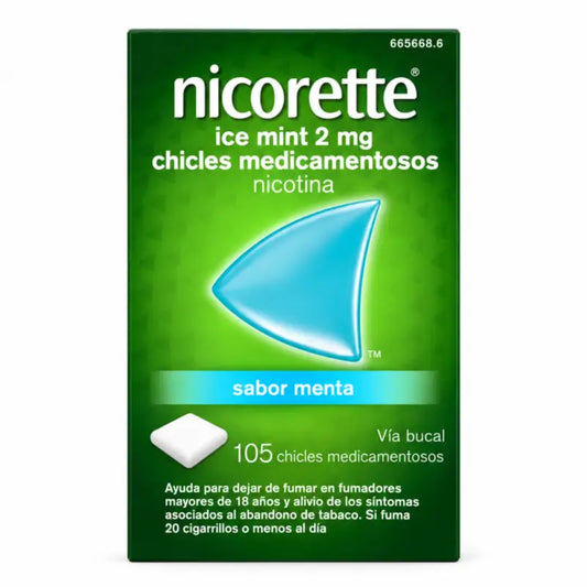 Nicorette Ice Mint 2 mg, 105 žuvačiek