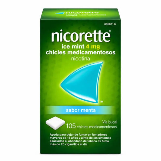 Nicorette Ice Mint 4 mg, 105 žuvačiek