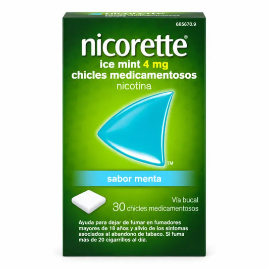 Nicorette Ice Mint 4 mg, 30 žuvačiek