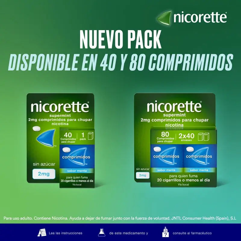 Nicorette Supermint, 80 tabliet