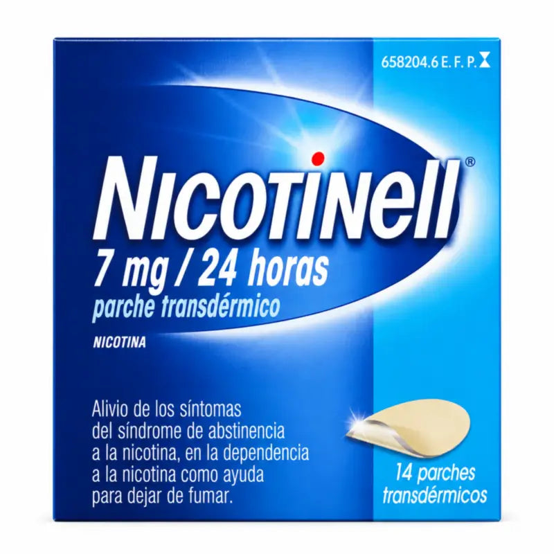 Nicotinell 7 mg, 14 transdermálnych náplastí