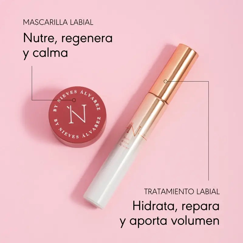 Nieves By Nieves Álvarez Lip Perfection Fusion: Maska a elixír, 20 ml