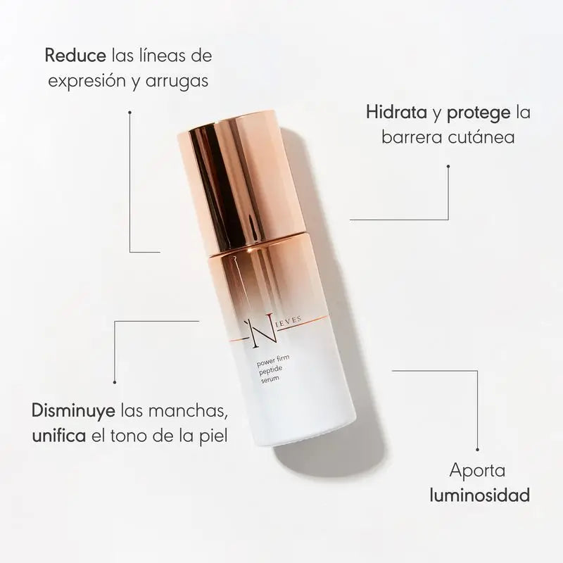 Nieves By Nieves Álvarez Zpevňujúce sérum Power Firm Peptide Serum, 30 ml