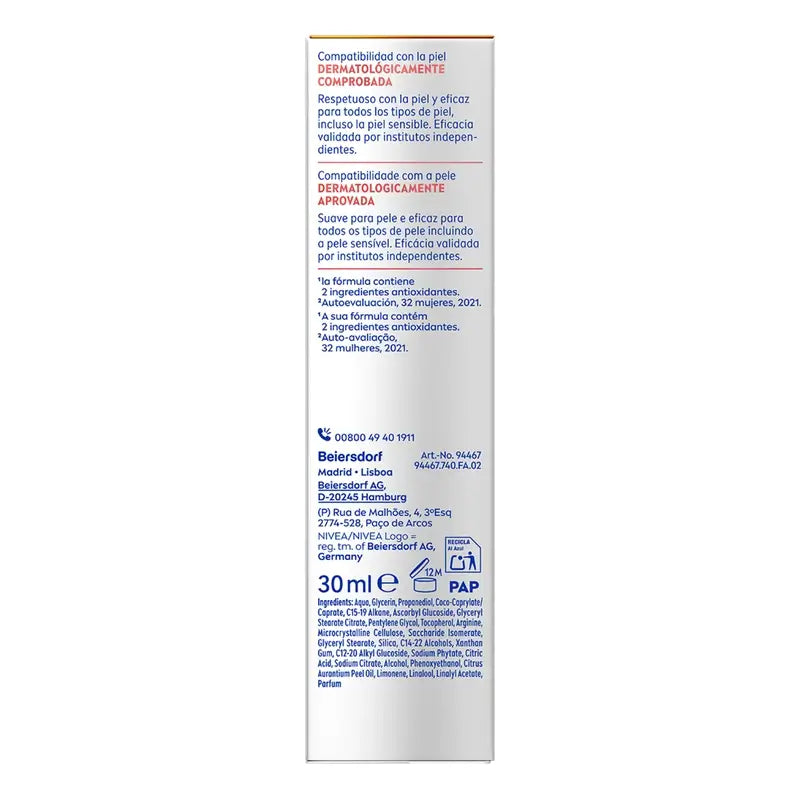 Nivea Cellular Expert Filler rozjasňujúce sérum s vitamínom C 30 ml