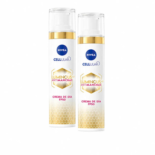 NIVEA Cellular Luminous630 denný krém proti pigmentovým škvrnám SPF 50, balenie po 2 ks
