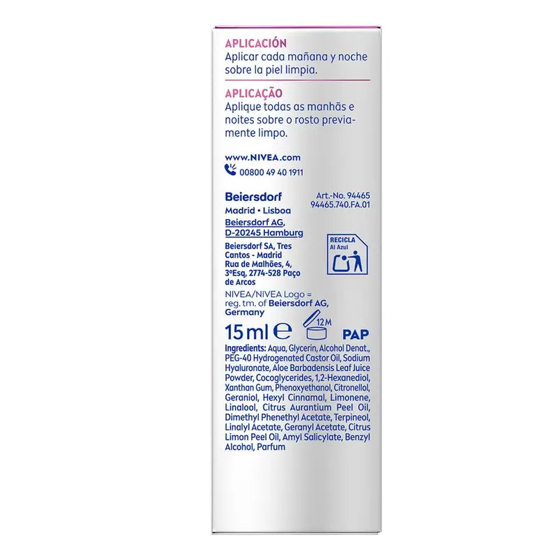 Nivea Hyaluron Cellular Expert Filler – vyplňujúce sérum s kyselinou hyalurónovou, 15 ml