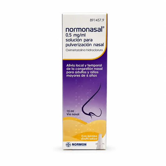 Normonasal nosný inhalátor 15 ml