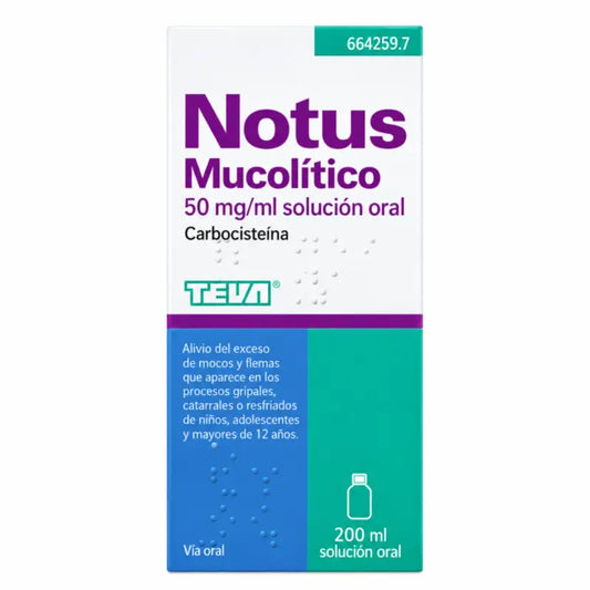 Notus Mukolytikum – perorálny roztok 200 ml