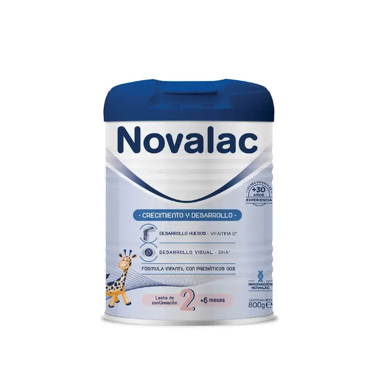 Novalac 2 – pokračovacie mlieko, balenie 4 × 800 g