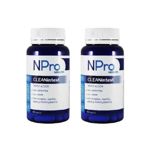 Npro Cleanintest, 2 × 60 kapsúl 