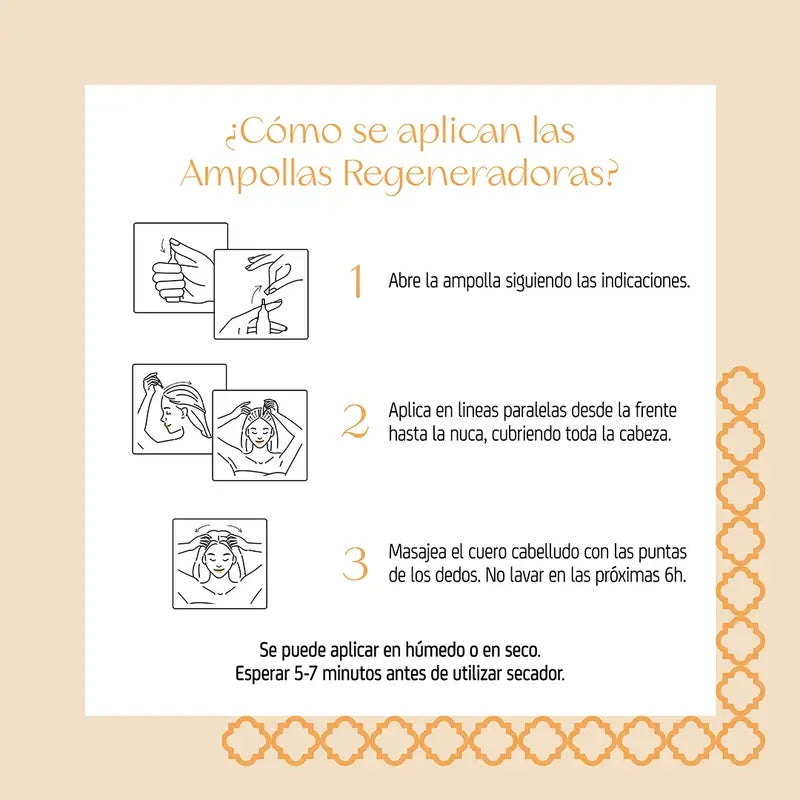 Nuggela & Sule Regeneračná kúra na vlasy v ampulke 10 ml