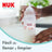 NUK First Choice+ Fľaša 150 ml, cumlík S 0m+, veľryba