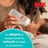 NUK Perfect Match sklenená fľaša 120 ml, cumlík S 0m+, dúha