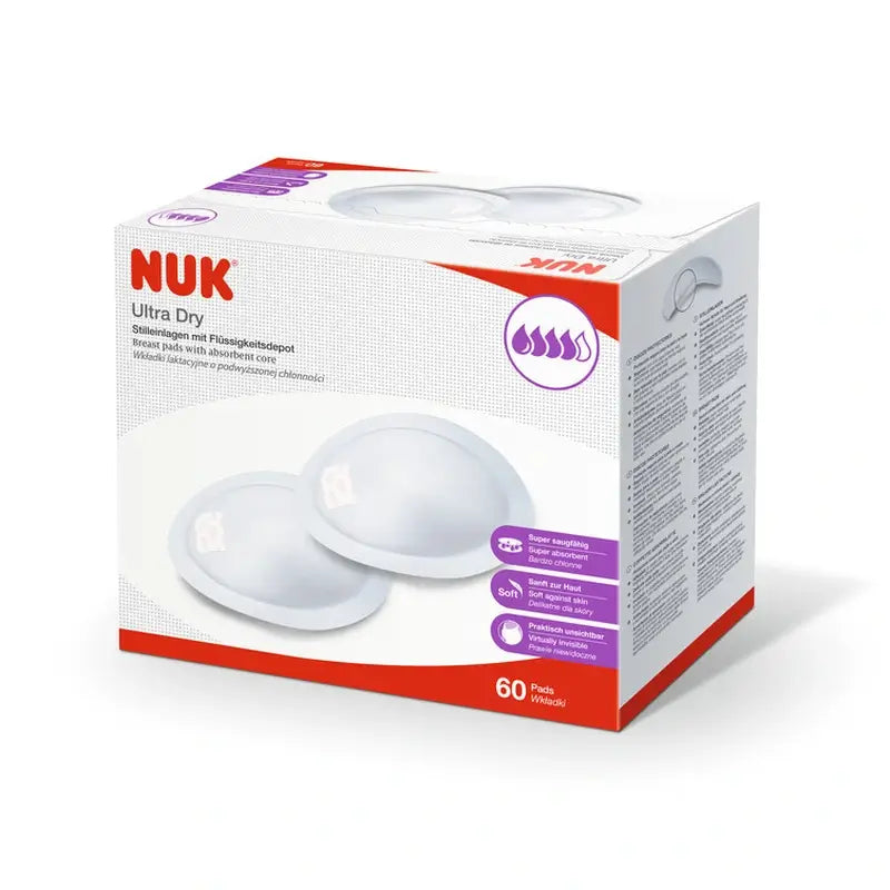 Nuk Promo – vložky do podprsenky Ultra Dry, 60 kusov