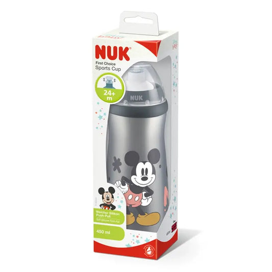 Nuk Sports Cup Mickey Mouse 24M+ silikónový, 450 ml