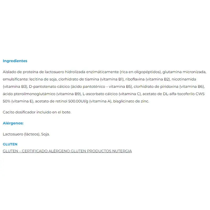 Nutergia Ergyprotein 1 kg.