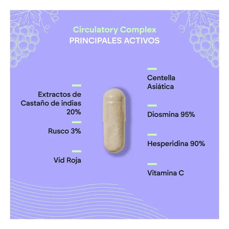 Nutralie Circulatory Complex s diosmínom + hesperidínom, 60 kapsúl