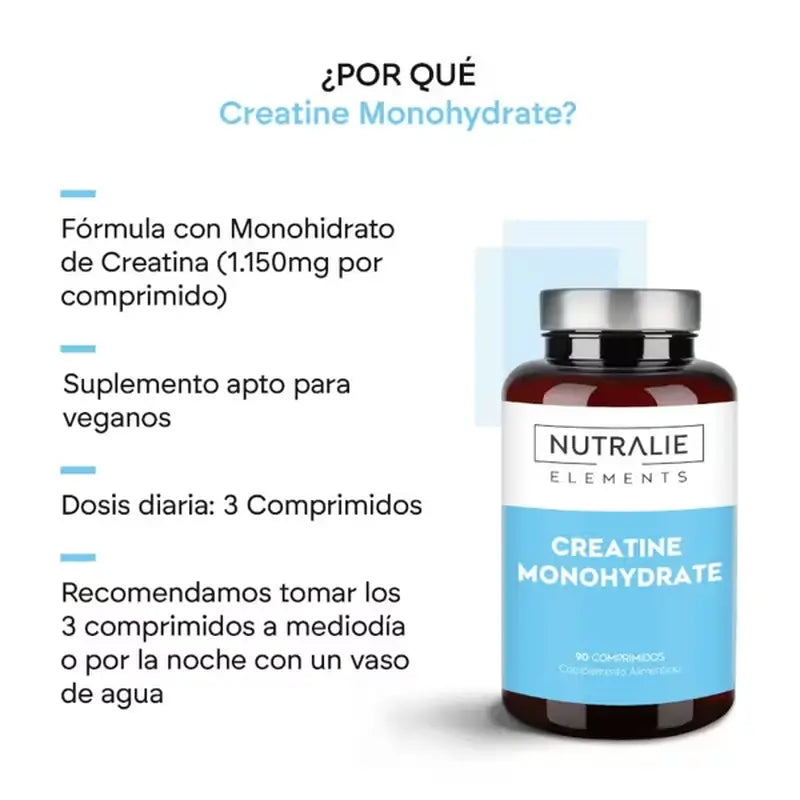 Nutralie Kreatín monohydrát 6000 mg, 90 tabliet