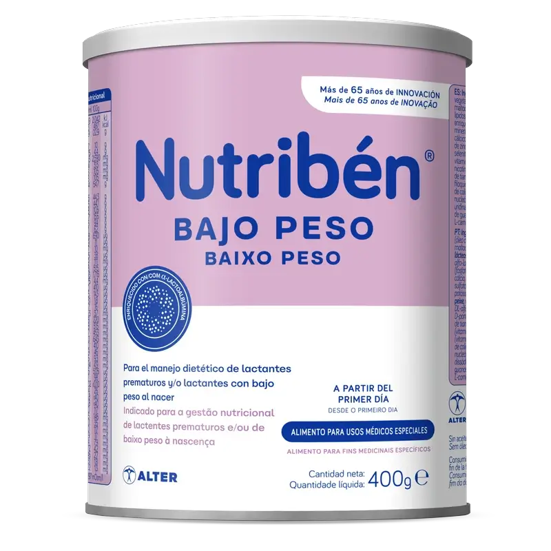 Nutribén Mlieko pre deti s nízkou hmotnosťou, 400 g