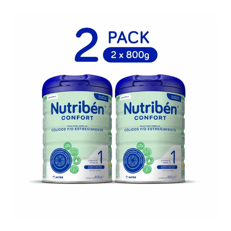 Nutribén Confort 1 Mlieko pre novorodencov, 2 x 800 g
