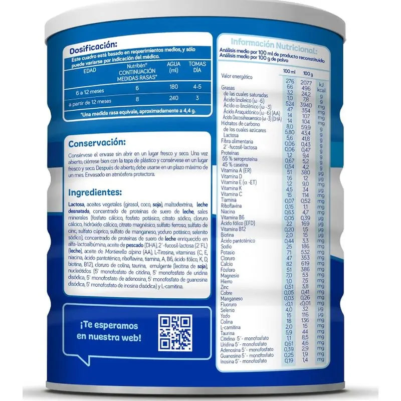 Nutribén Pro-Alfa 2 – pokračovacie mlieko, 800 g