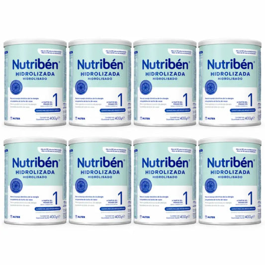 Nutribén Hidrolizované mlieko 1 – Začiatok, 8 × 400 g