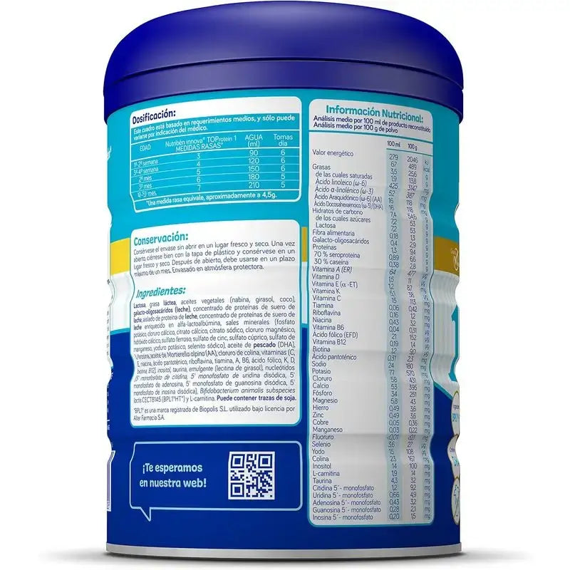 Nutribén Innova 1 Top Protein Mlieko pre dojčatá, 3 x 800 g
