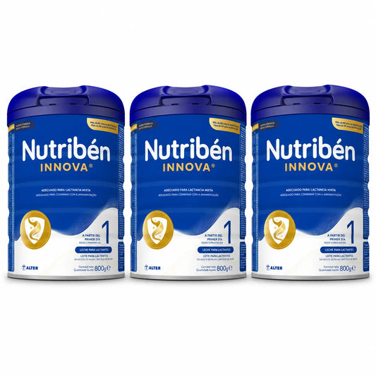 Nutribén Innova 1 Top Protein Mlieko pre dojčatá, 3 x 800 g