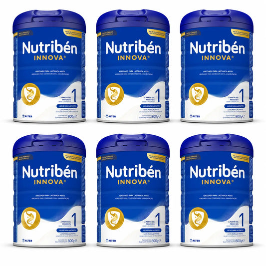 Nutribén Innova 1 Top Protein – mlieko pre začiatok, 6 × 800 g