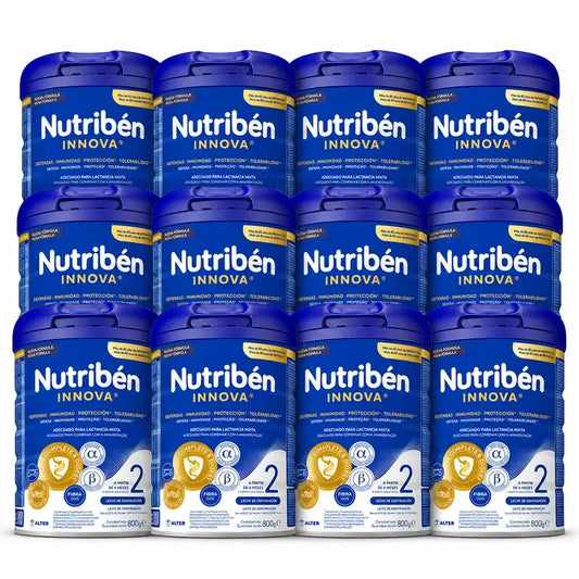 Nutribén Innova 2 – pokračovacie mlieko, 12 × 800 g