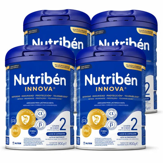 Nutribén Innova 2 – mlieko pre ďalšie kŕmenie, 4 x 800 g