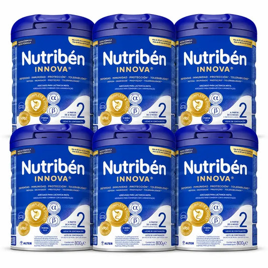 Nutribén Innova 2 – pokračovacie mlieko, 6 × 800 g