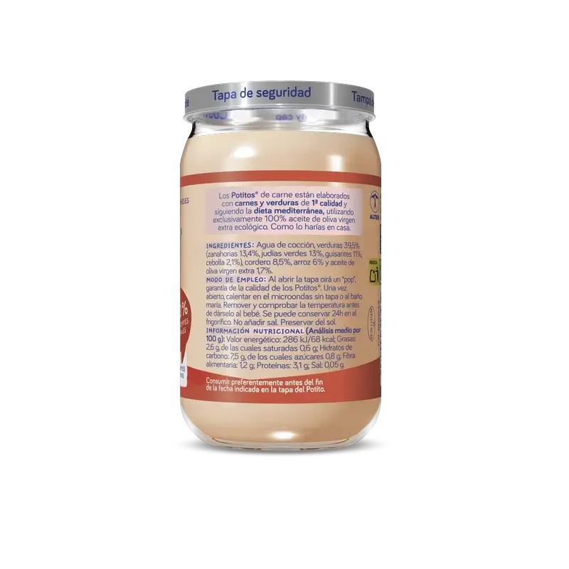 Nutriben Potito Jahňacie ragú 235 g