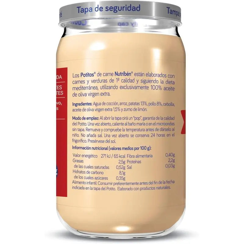 Nutriben Potito – kuracie mäso so zemiakmi, 235 g