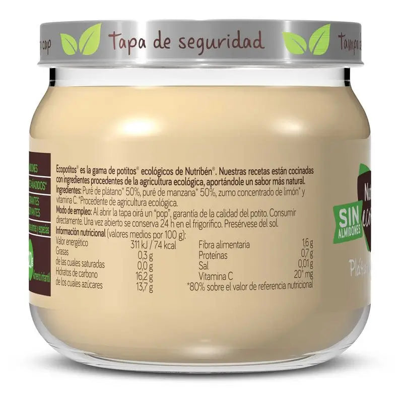 Nutriben detská kaša z banánov a jabĺk, 120 g