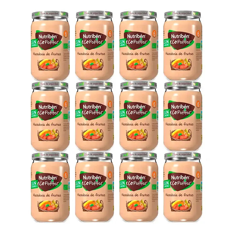 Nutriben Potito Ecopotito Ovocný mix, 12 x 235 g