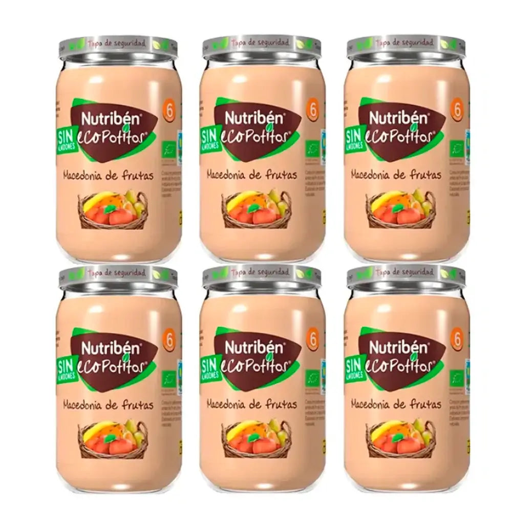 Nutriben Potito Ecopotito Ovocný mix, 6 x 235 g