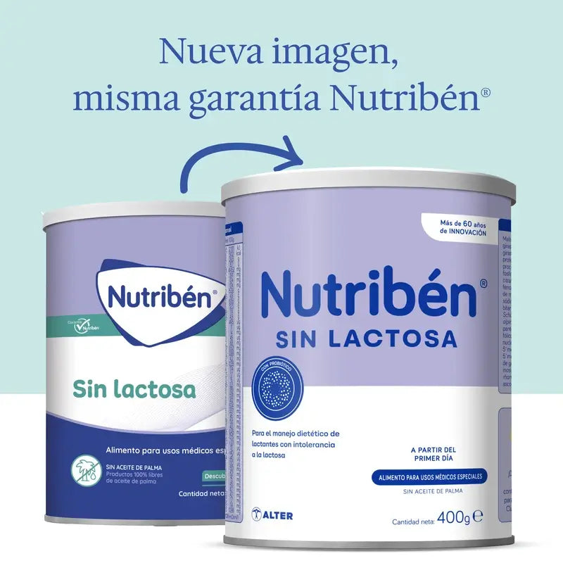 Nutribén bez laktózy – mlieko „Inicio“, 400 g