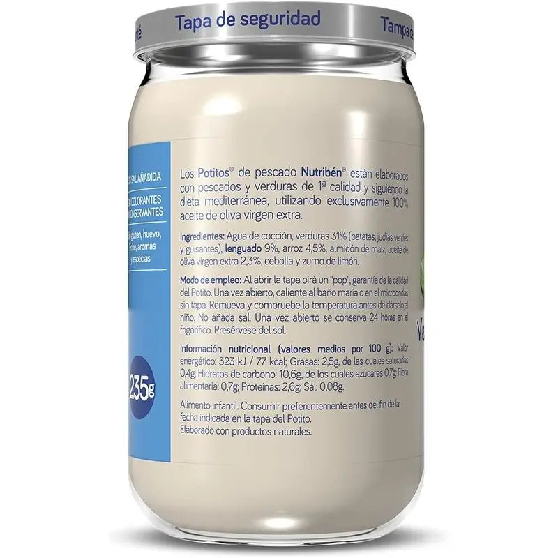 Nutriben Potito Zeleninová zmes s platýzom 235 g