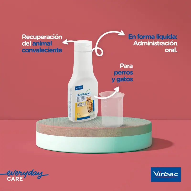 Virbac Nutribound pre mačky, balenie 3 x 150 ml