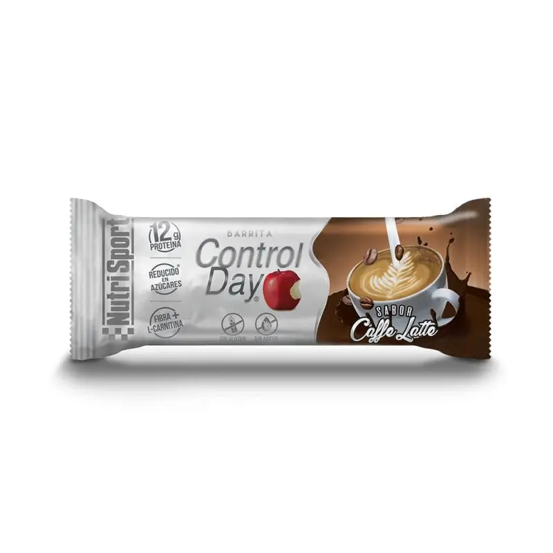 Nutrisport Box Control Day Red.Azuc. Caffe-Latte, 28 Bars