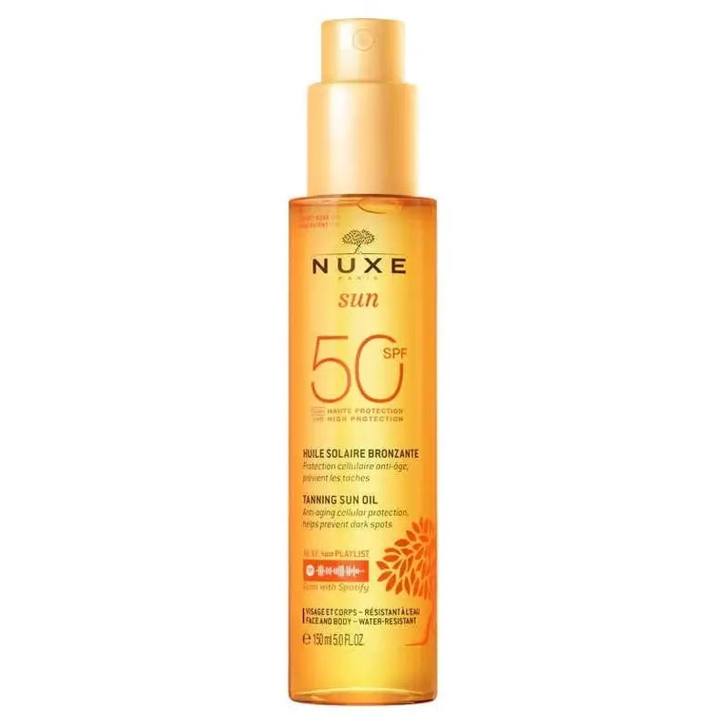 Nuxe Cestovná taštička Sun – Hladká letná starostlivosť, 250 ml