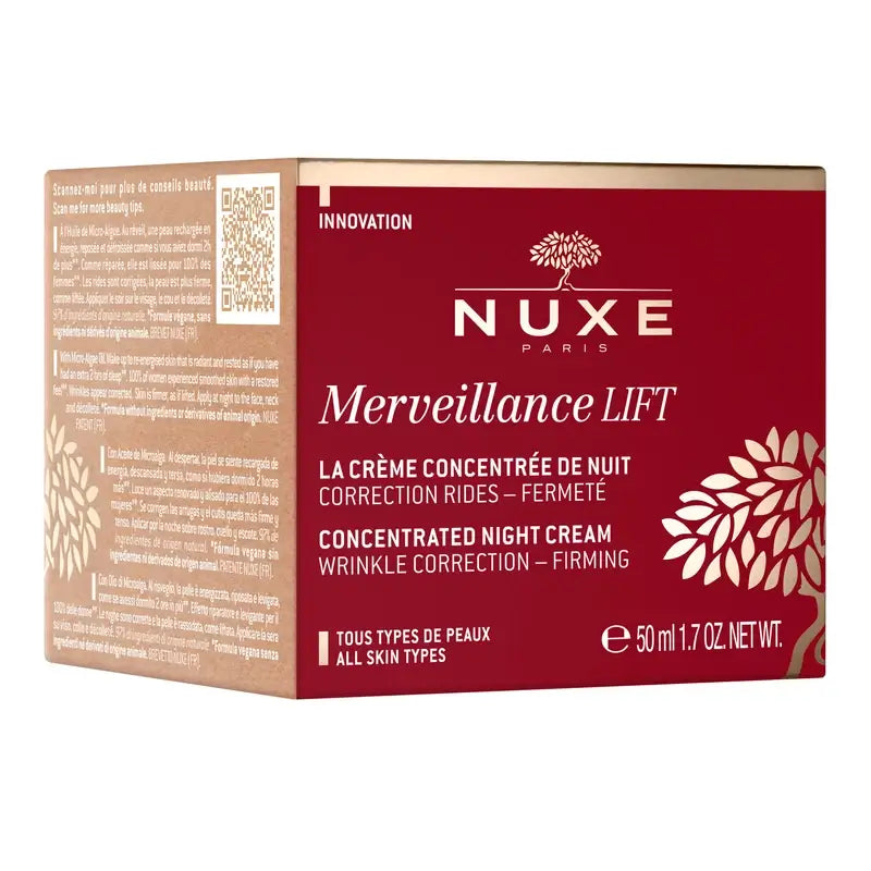 Nuxe Merveillance Lift Koncentrovaný nočný krém 50 ml